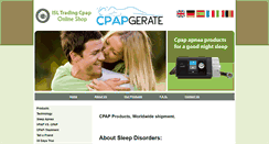 Desktop Screenshot of igf-cpap.com