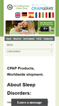 Mobile Screenshot of igf-cpap.com