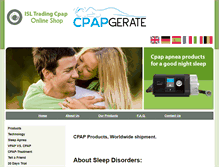 Tablet Screenshot of igf-cpap.com